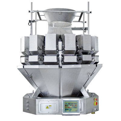 China Multihead Weigher Packing Machine For Cheese Jelly Candy Cotton Candy Industry supplier