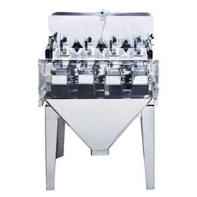 China High Accuracy 4 Head Linear Weigher Machine 0.5L And 3L Hopper Volume Type supplier