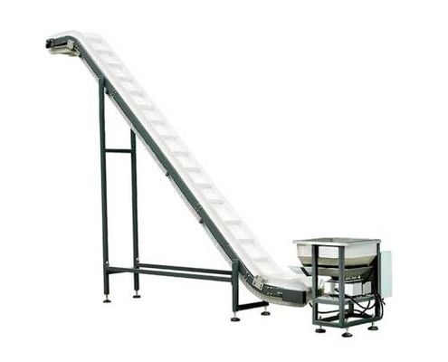 China Safe Use Incline Conveyor Systems Large Dip Angle / Vibratory Spin Type supplier